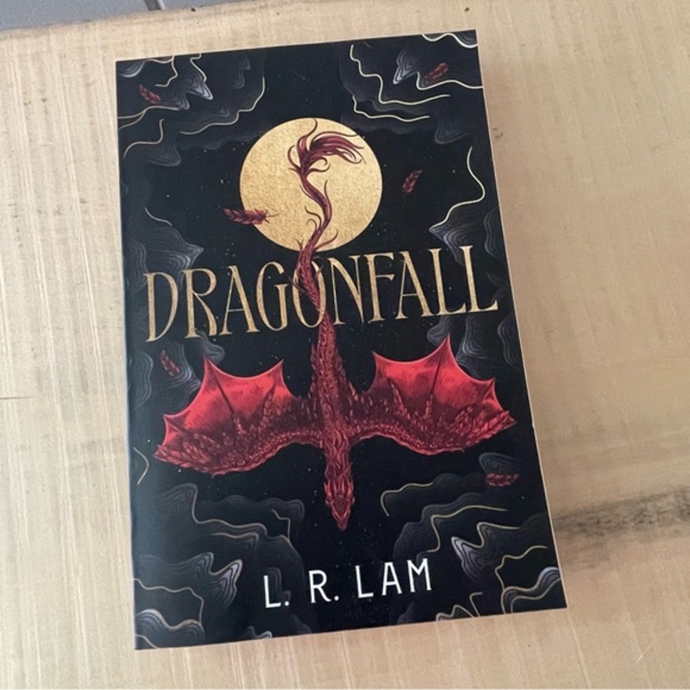$5 DEALS Teen Romantasy Dragonfall by Lam Fiction Book Never Read New Paperback